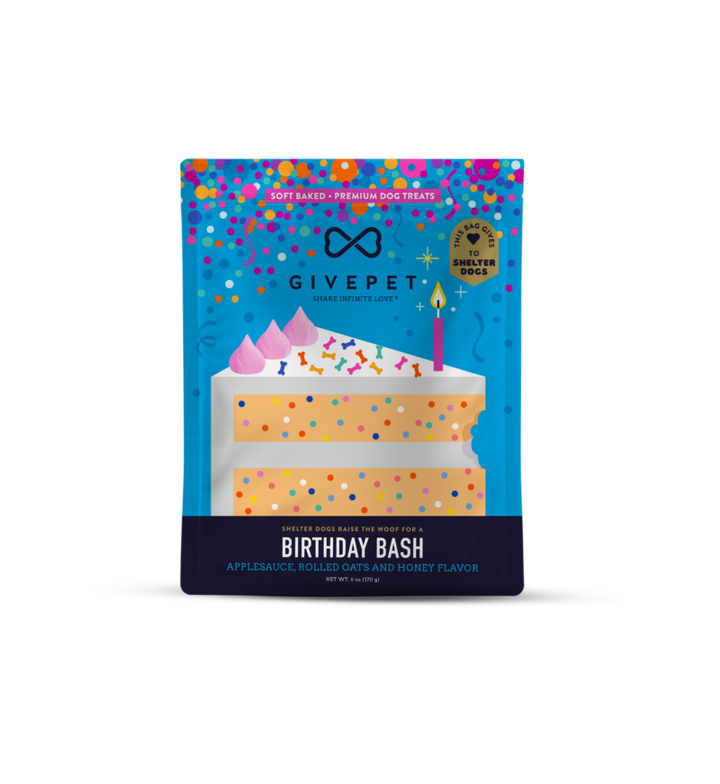 Soft Baked Dog Treats - Birthday Bash
