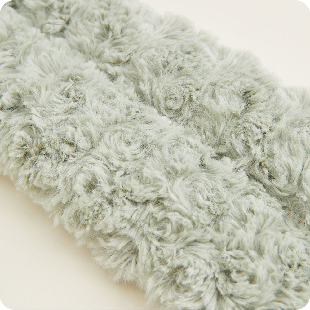 Curly Sage Plush Neck Wrap