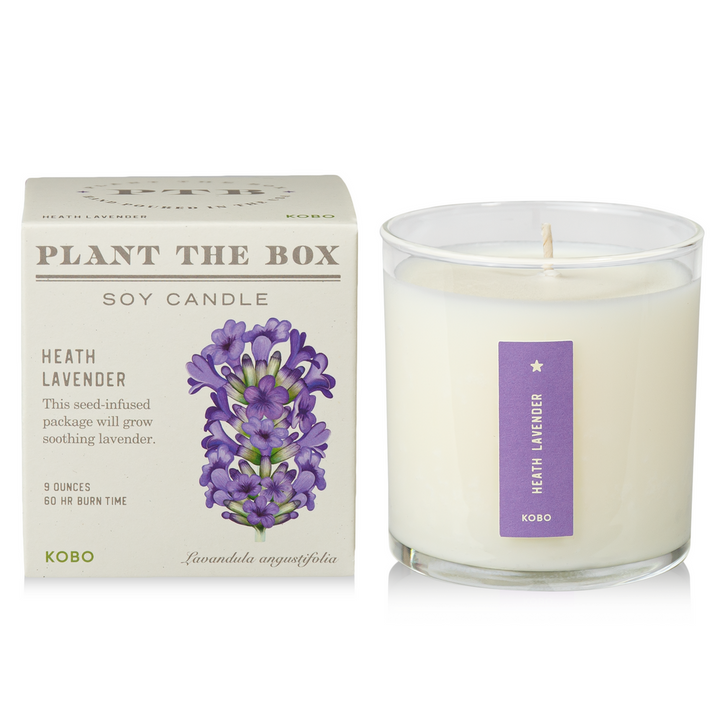 Heath Lavender Candle - Plant the Box