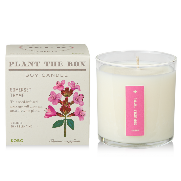Somerset Thyme Candle - Plant the Box