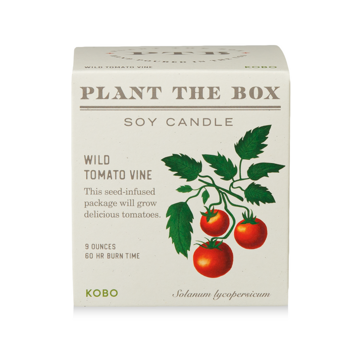 Wild Tomato Vine Candle - Plant the Box