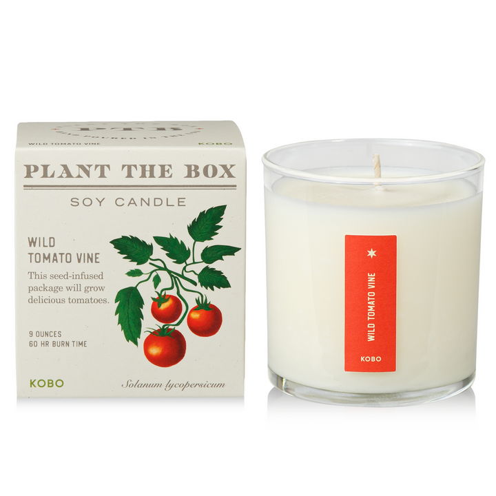Wild Tomato Vine Candle - Plant the Box
