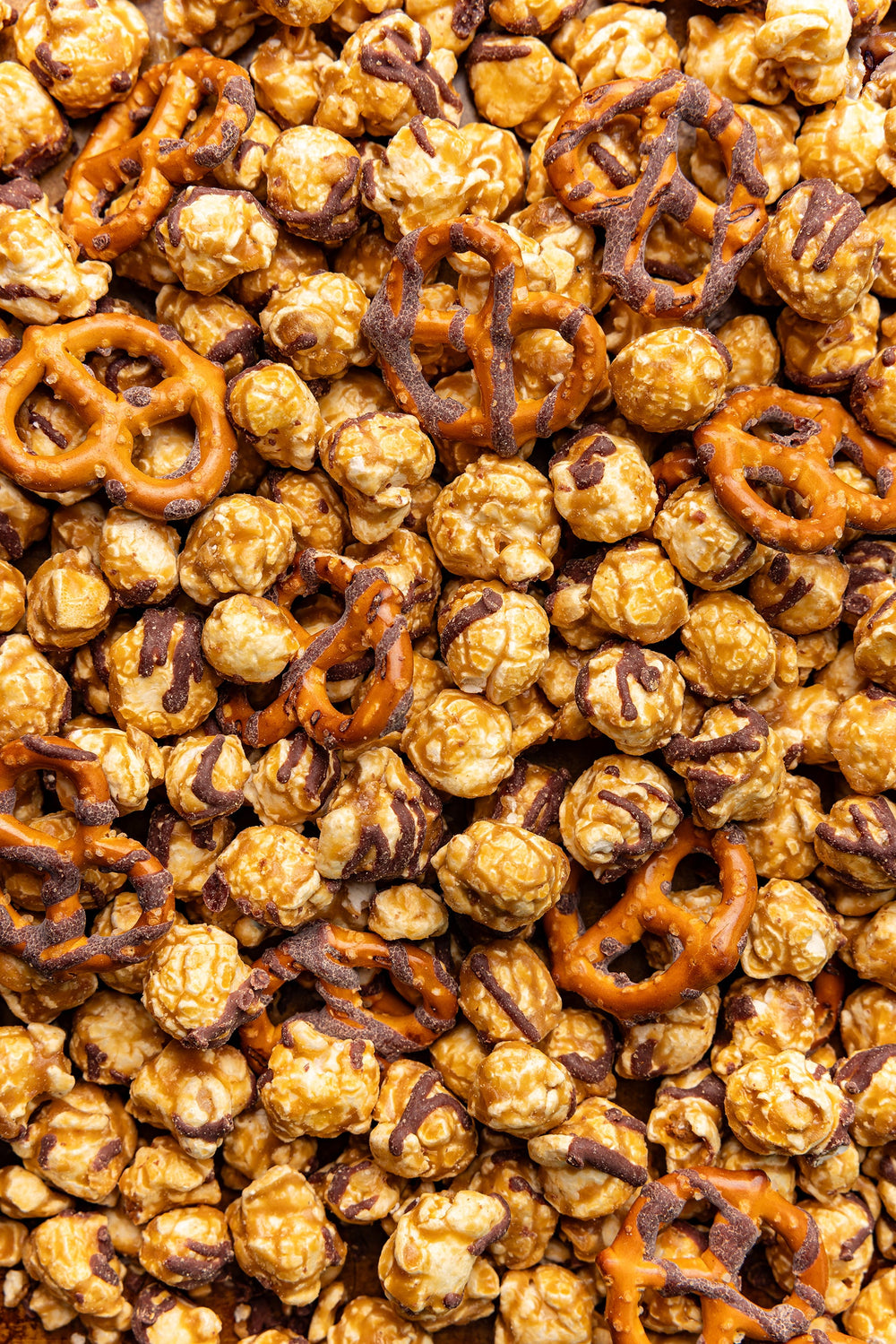 Chocolate Pretzel Hand-Crafted Popcorn
