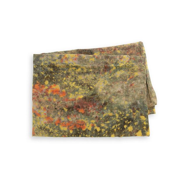 Yellow Paint Splash Scarf