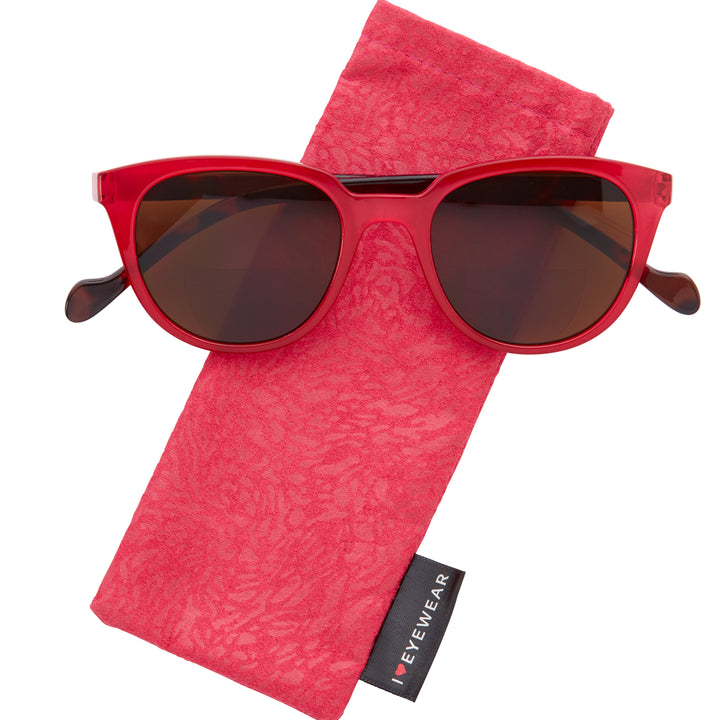 Sun Bifocal Readers Remy-Red/Tortoise