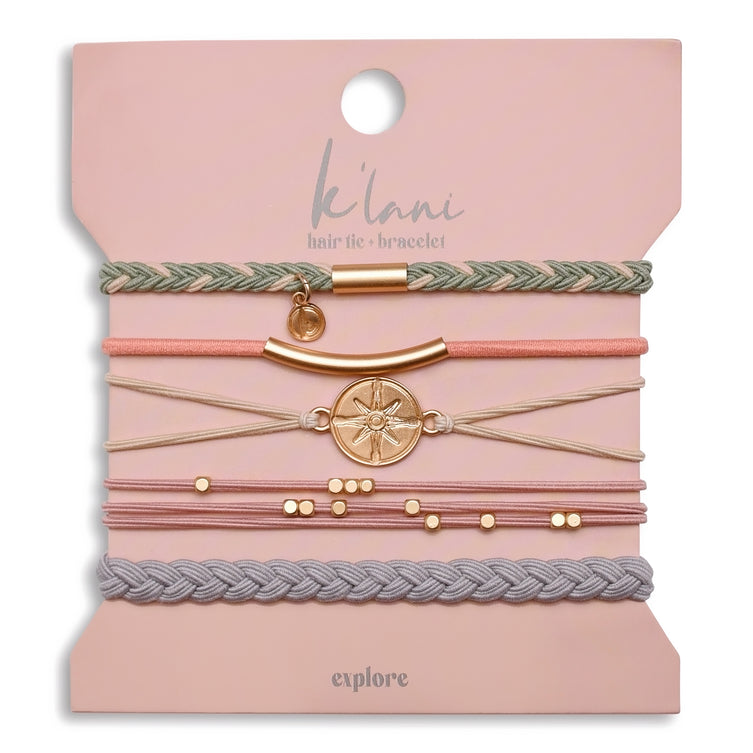 Explore Hair Tie Bracelet