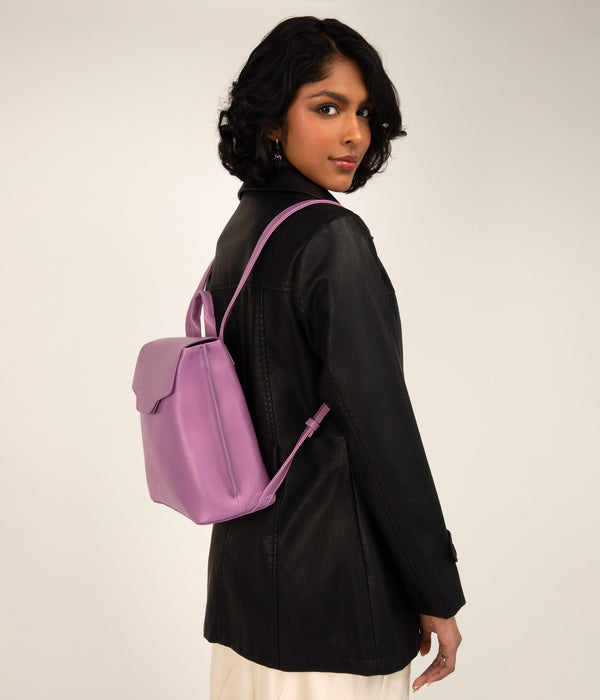 Chelle Small Vegan Backpack in Wisteria
