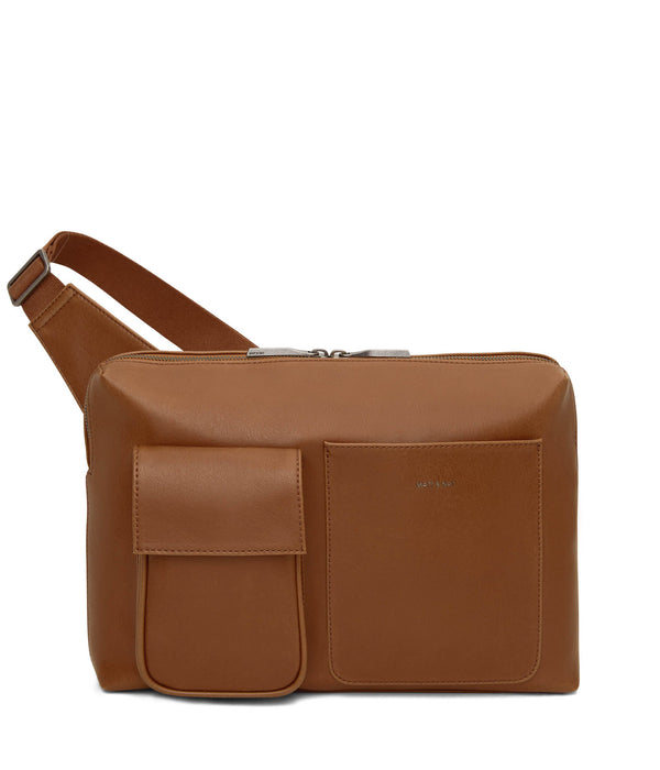 Trey Vegan Sling Bag in Chili