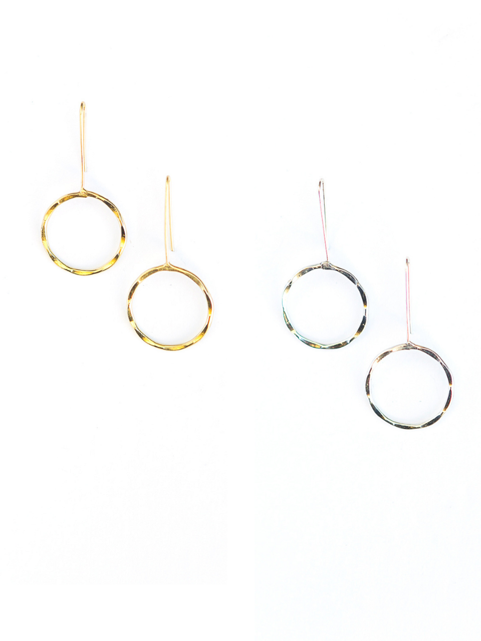 Full Moon Drop Earrings