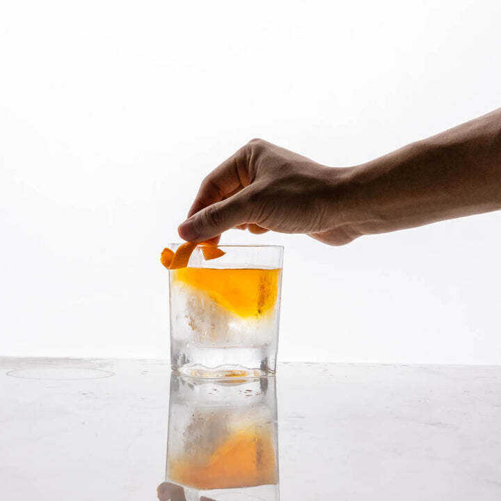ICE WEDGE WHISKEY GLASS