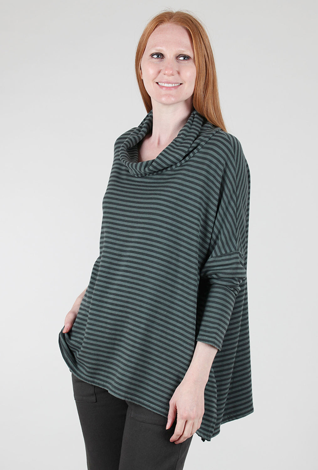 One Size Cowl in Myrtle Green
