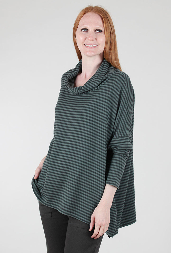 One Size Cowl in Myrtle Green