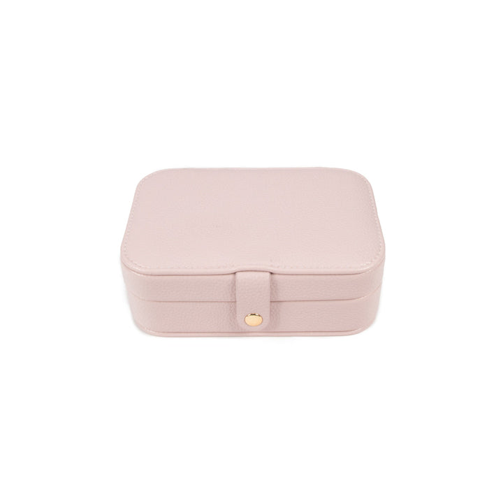 Pale Pink Leah Travel Jewelry Organizer