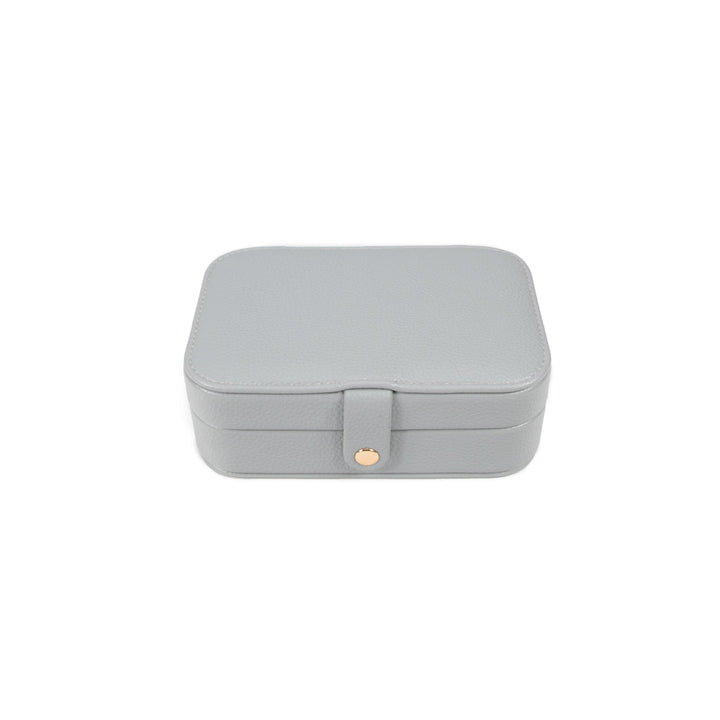 Light Grey Leah Travel Jewelry Organizer