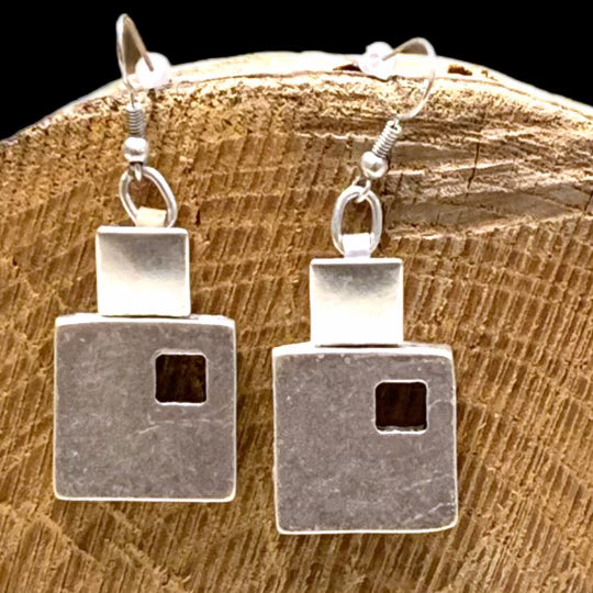 March of Squares Earrings