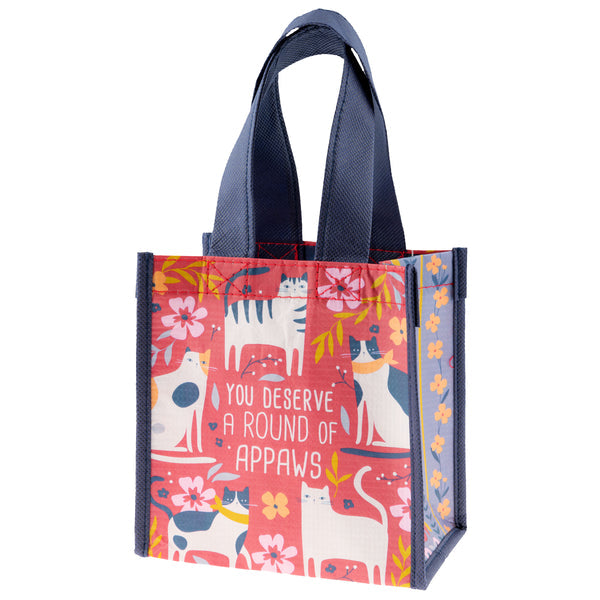 Recycled Small Gift Bag - Cat
