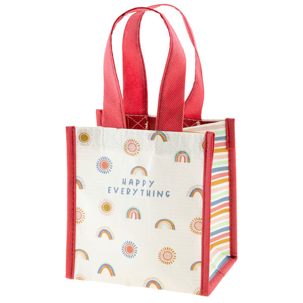 Recycled Small Gift Bag - Happy Everything