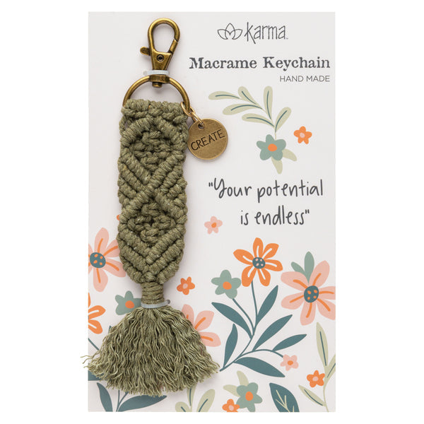 Create Macrame Key Chain