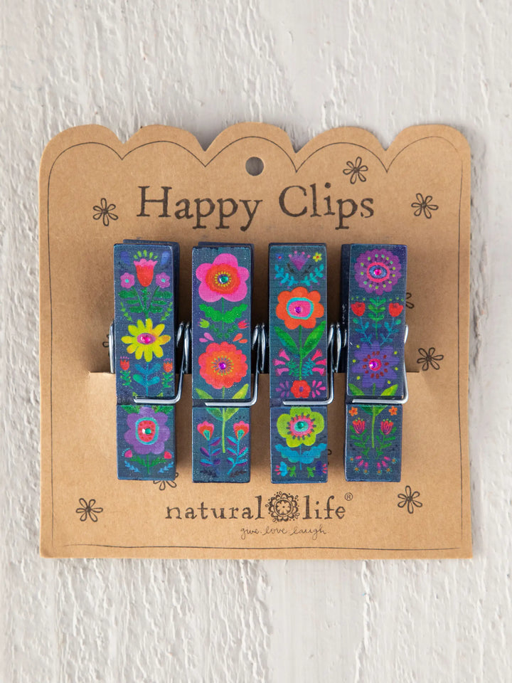 Happy Clips - Set of 4