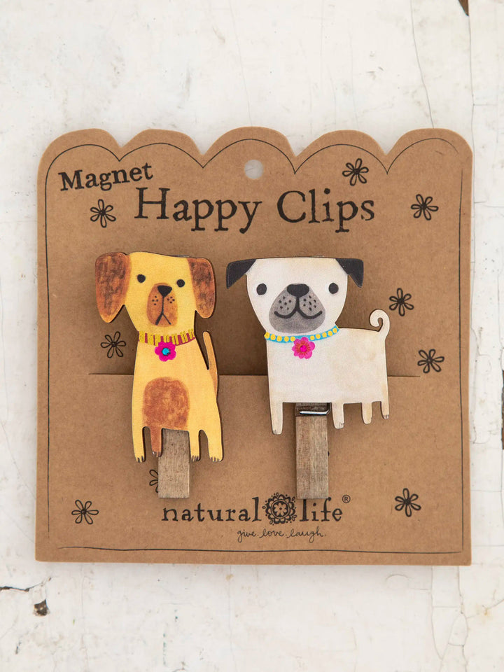 Happy Clips Dogs - Magnet Set of 2