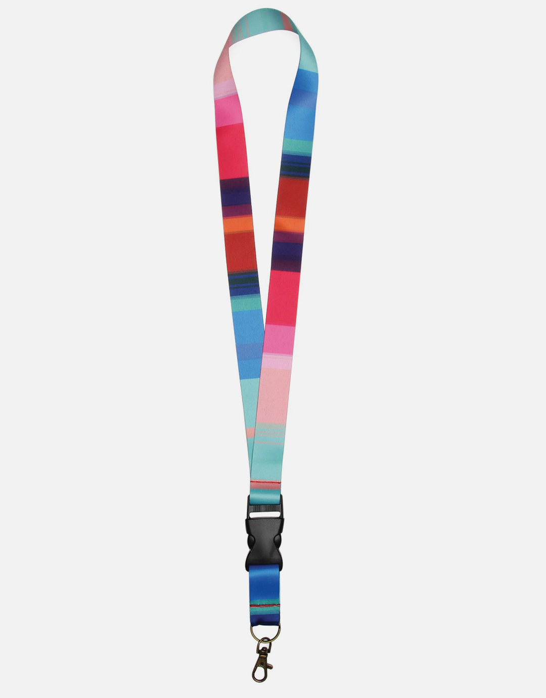 Havana Stripe Lanyard