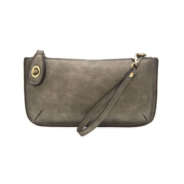 Crossbody Wristlet Clutch - Vegan Leather