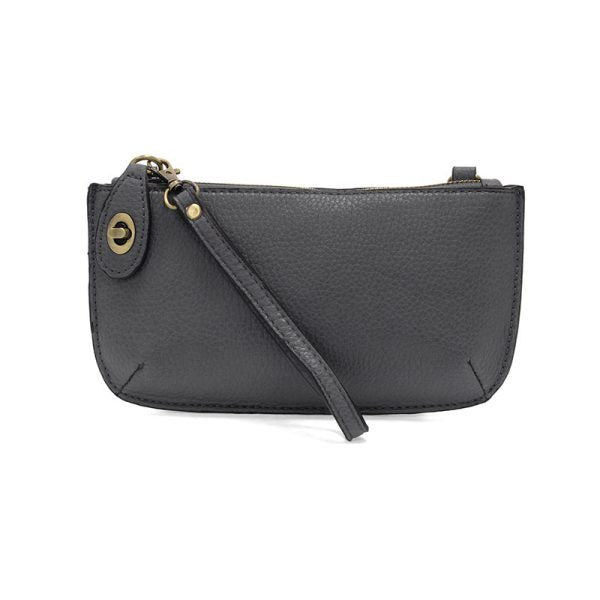 Crossbody Wristlet Clutch - Vegan Leather