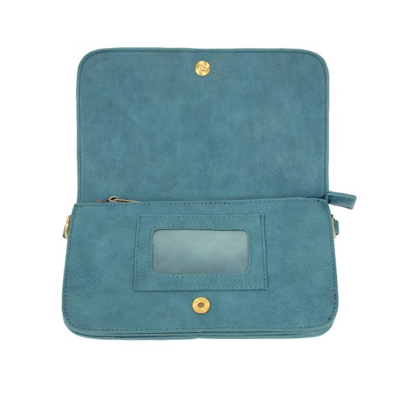 Mia Multi Pocket Crossbody Clutch