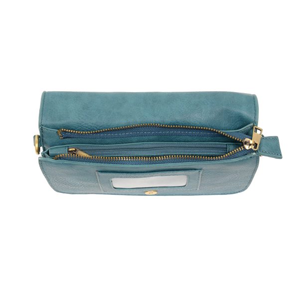 Mia Multi Pocket Crossbody Clutch