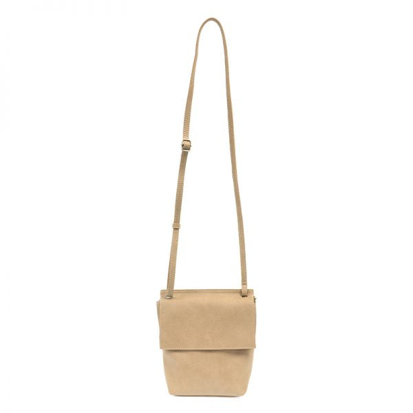 Aimee Front Flap Crossbody Bag in Khaki