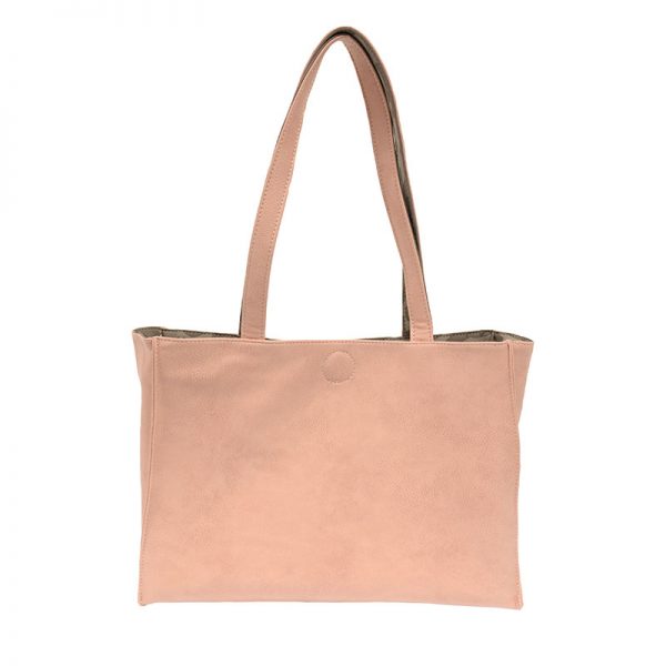 Reversible Tote in Grey Camo/Pink