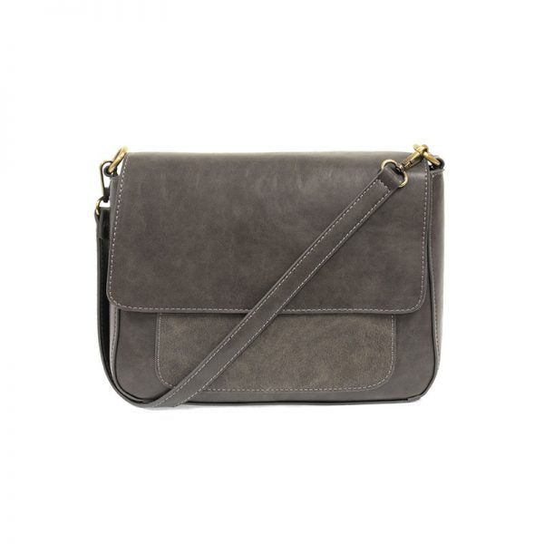 Lexie Convertible Shoulder Bag with Faux Suede Trim
