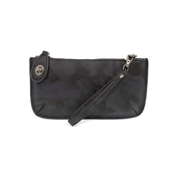 Crossbody Wristlet Clutch - Vegan Leather
