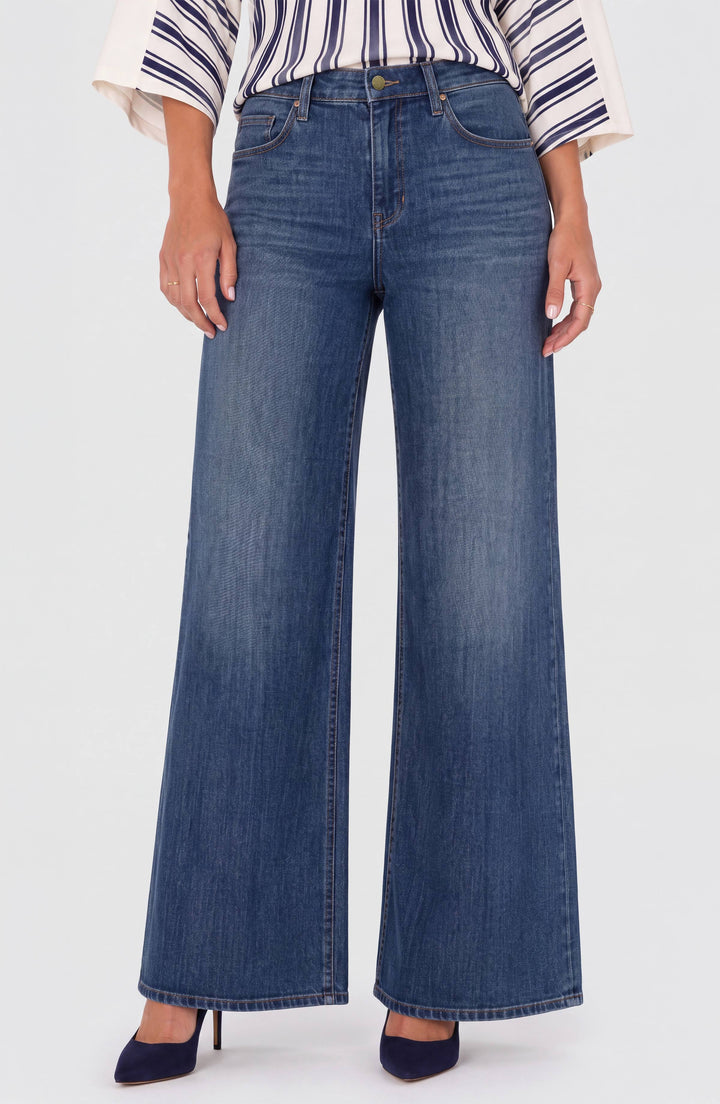 Stride High Rise Wide Leg in Rushland
