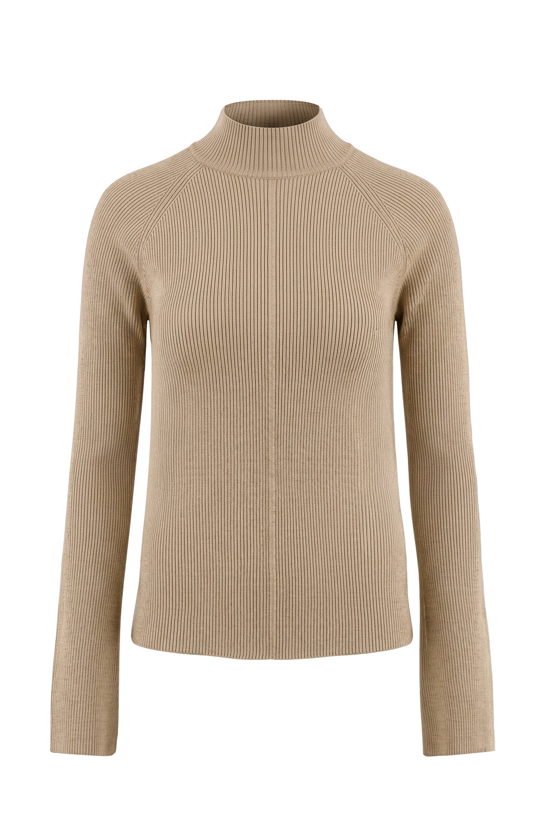 Long Sleeve Turtleneck Sweater in Harvest Khaki