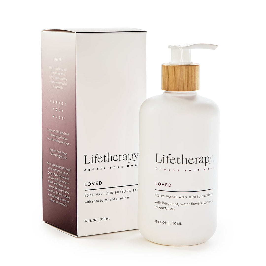 Body Wash and Bubbling Bath - Loved