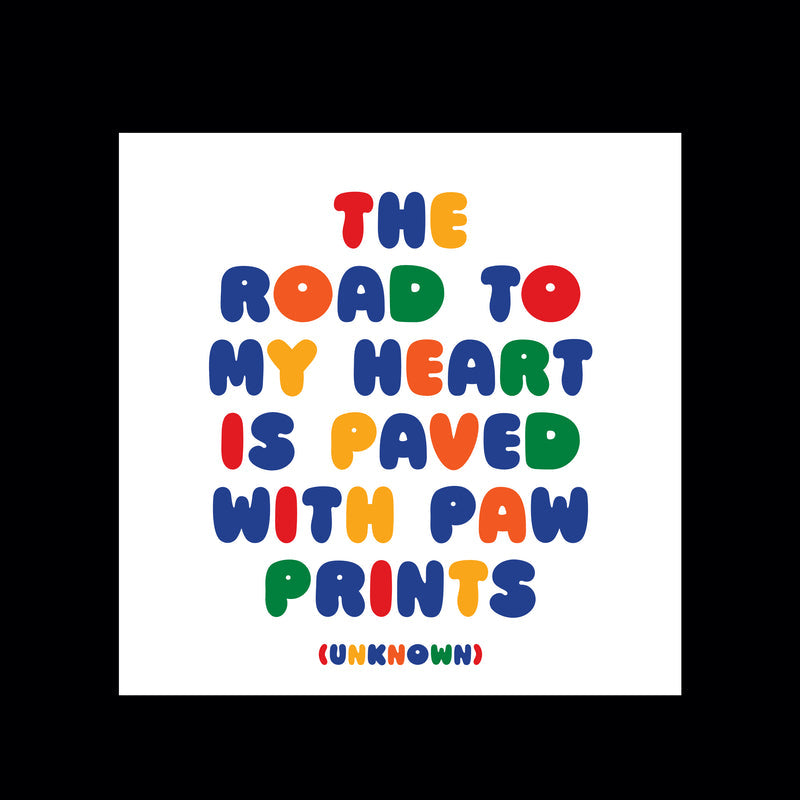 "road to my heart" magnet