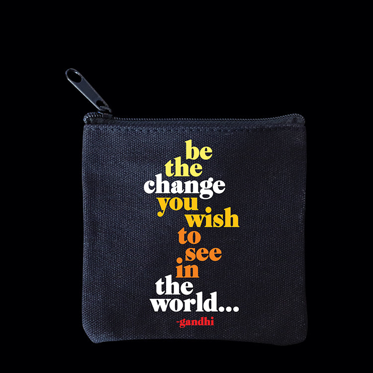 Be the Change Mini Pouch