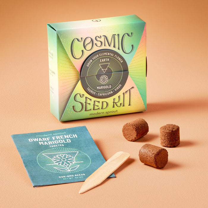 Cosmic Seed Kit - Marigold Element Earth