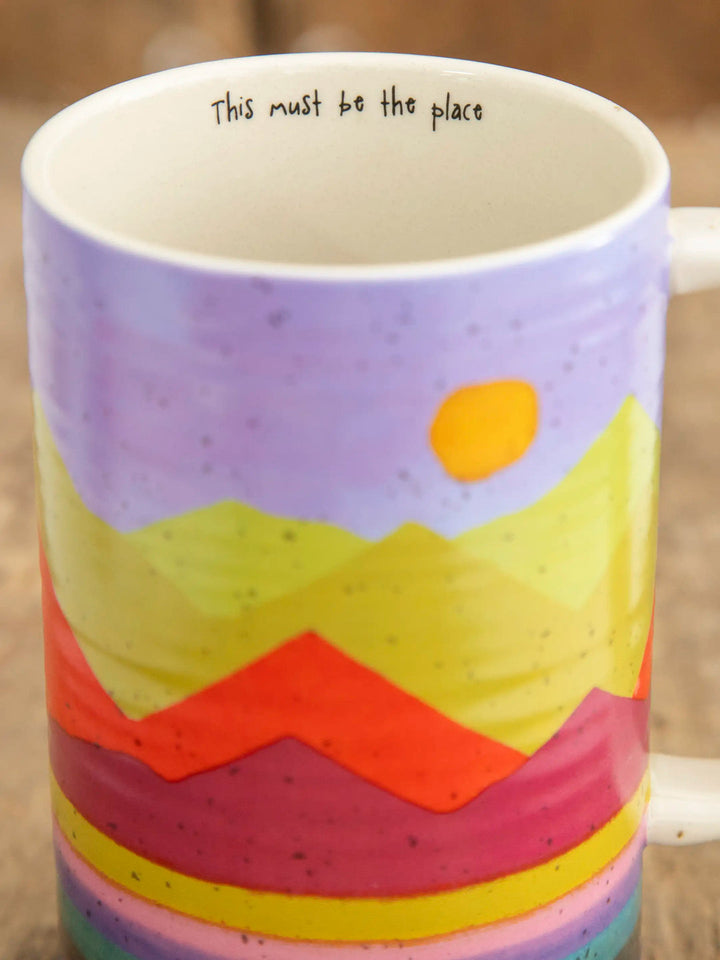 Mountain Range Latte Mug