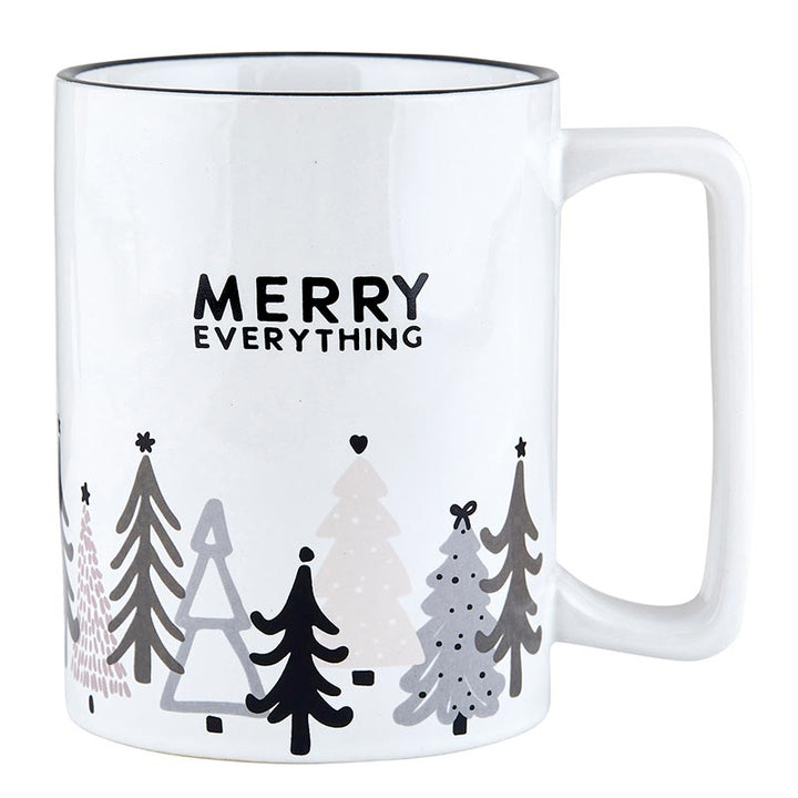 Merry Everything Trees Ceramic Mug