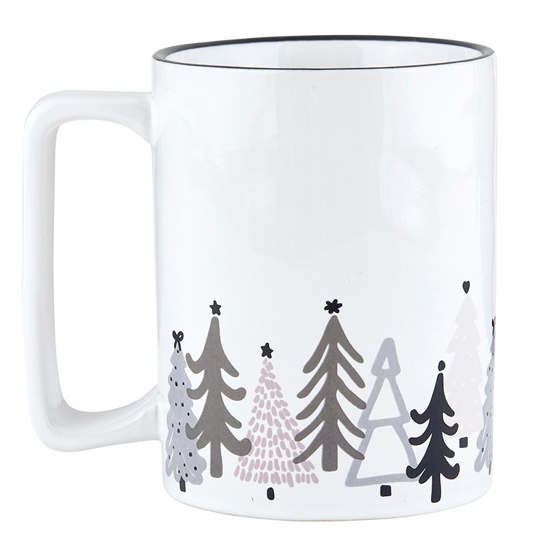 Merry Everything Trees Ceramic Mug