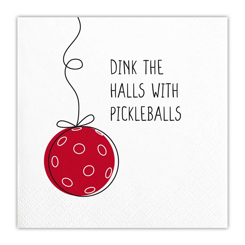 Dink the Halls Cocktail Napkins