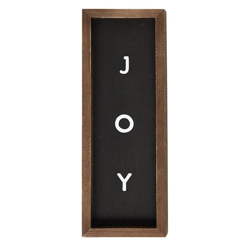 Joy Framed Wall Art 6.5 x 18