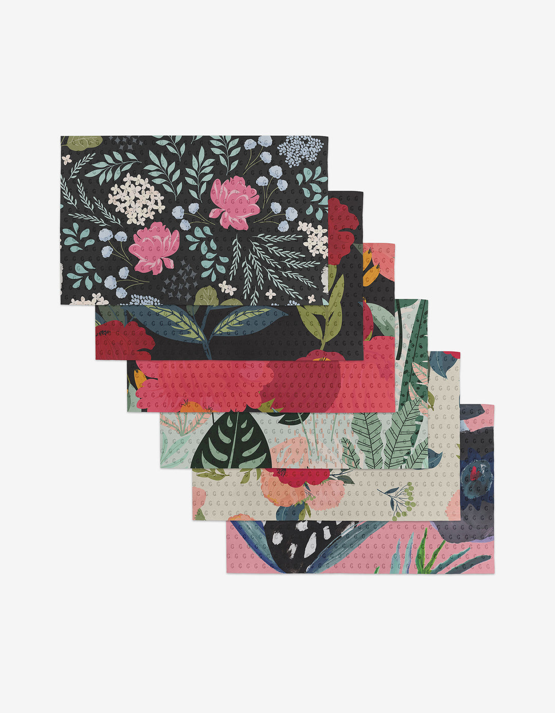 Floral Fun - Not Paper Towel (Set of 6)