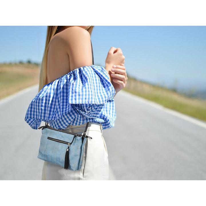 Nearby Shoulder Bag in Lake Blue