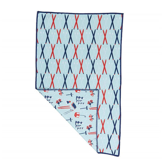 Nordic Sports Blu Kitchen Tea Towel