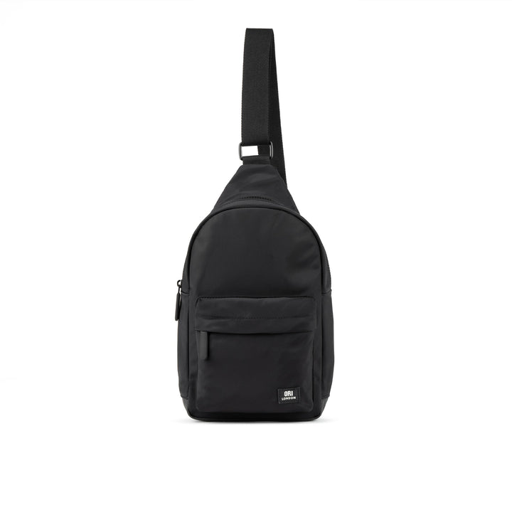 Willesden B All Black Recycled Nylon Bag