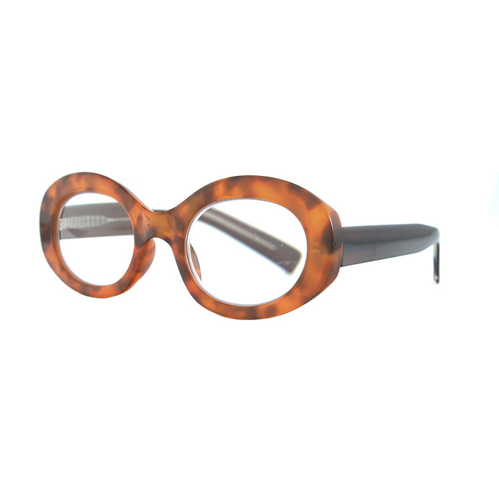River Blue Light Blocking Readers in Brown Tortoise