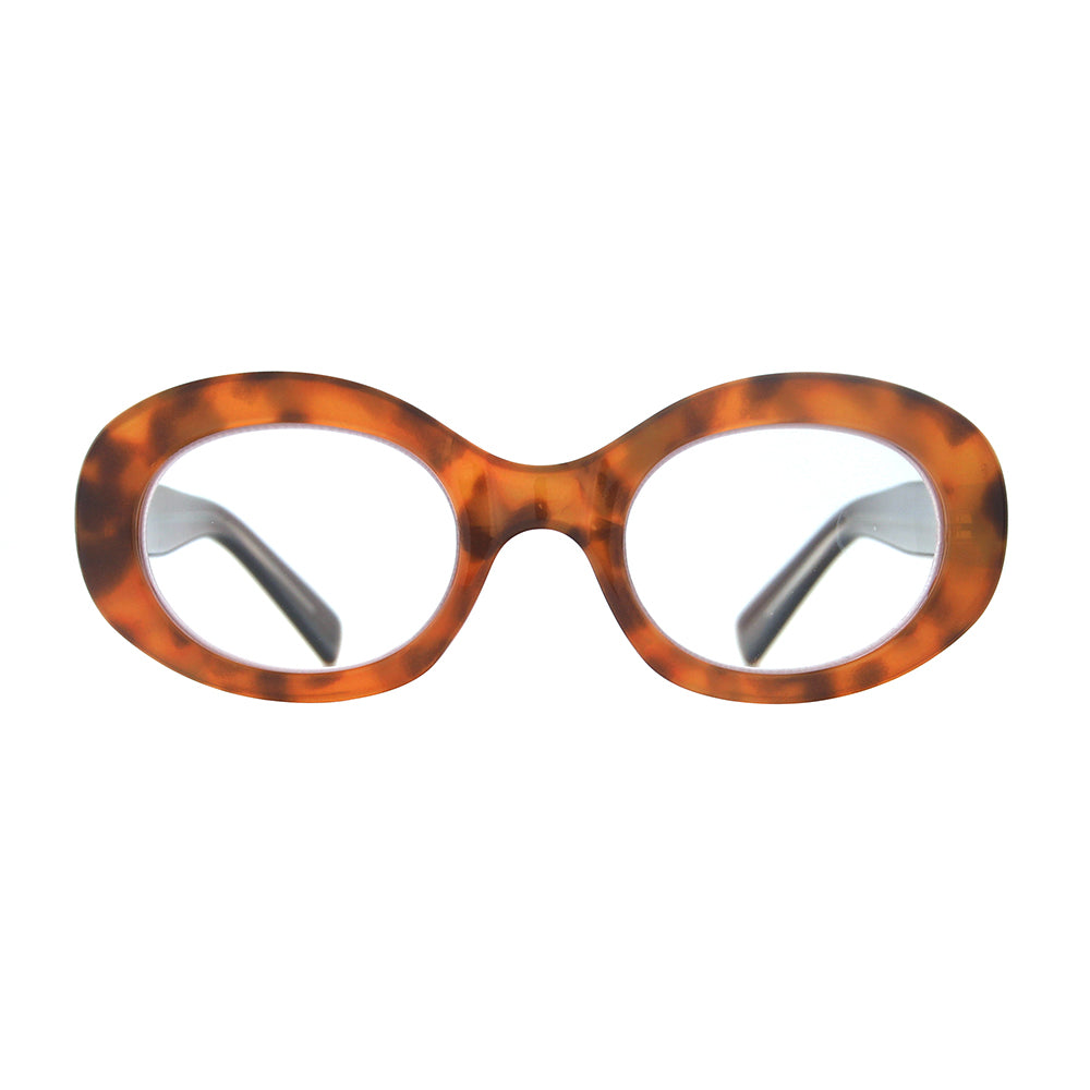 River Blue Light Blocking Readers in Brown Tortoise